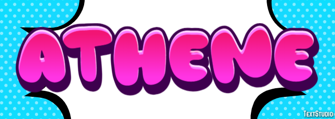 Athene Text effect