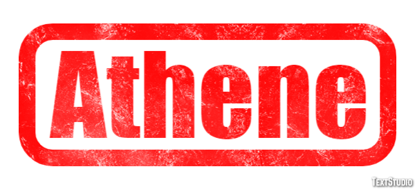 Athene Text Effect