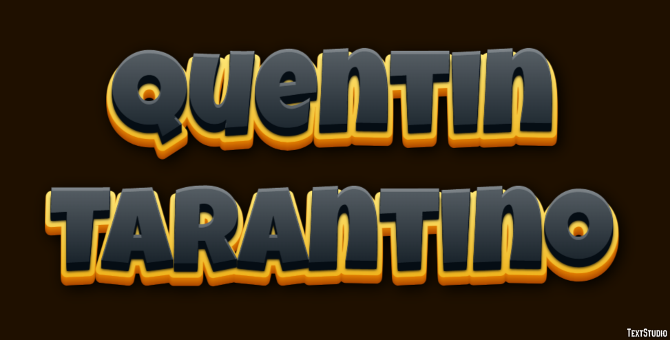 Quentin Tarantino Texteffekt