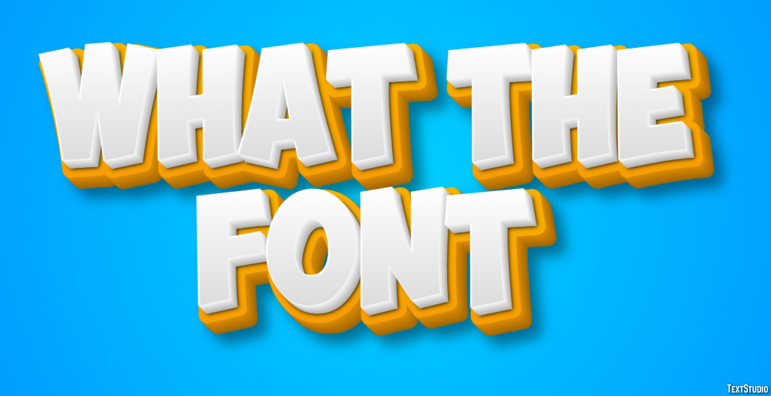 What The Font Text Effect