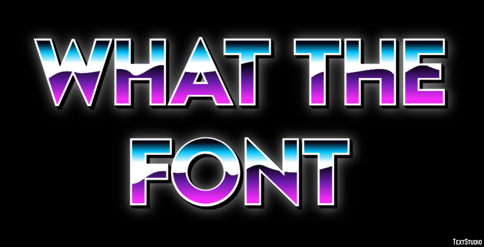 What The Font Text Effect
