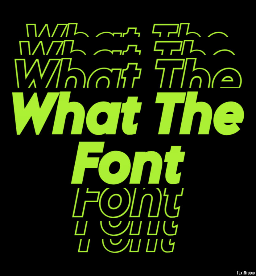 What The Font Text Effect