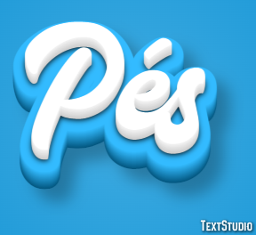 Pés Efekt tekstowy