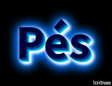 Pés Efekt tekstowy