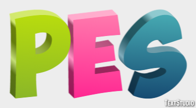 Pés Efekt tekstowy