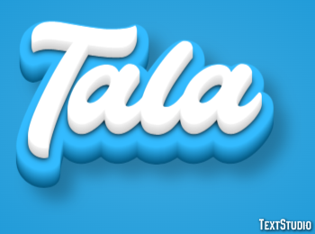 Tala Text Effect
