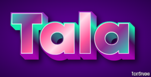 Tala Text Effect