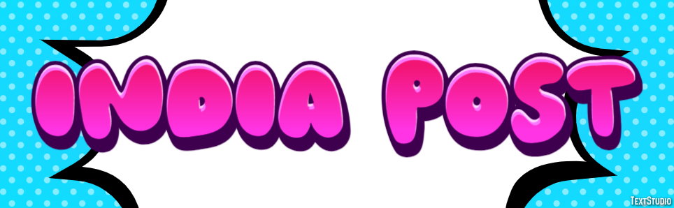 Índia Post Text effect