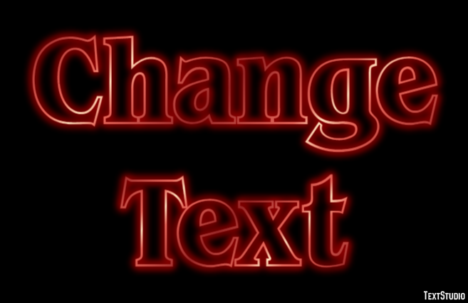 Change Text Effetto testo