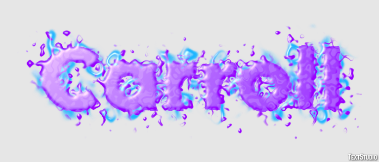 Carroll Text Effect