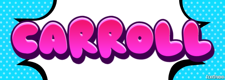 Carroll Text Effect