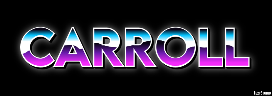 Carroll Text Effect