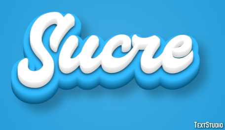 Sucre Efekt tekstowy