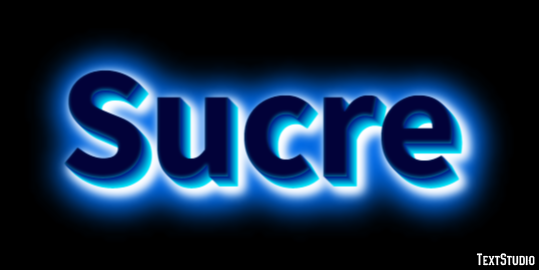 Sucre Efecto de Texto