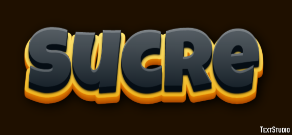 Sucre Effet de Texte