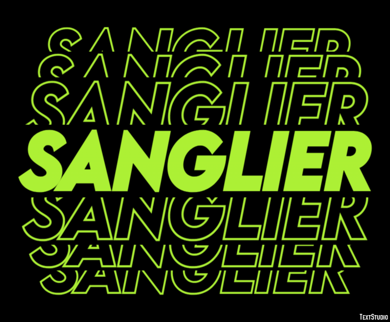 Sanglier Effet de Texte