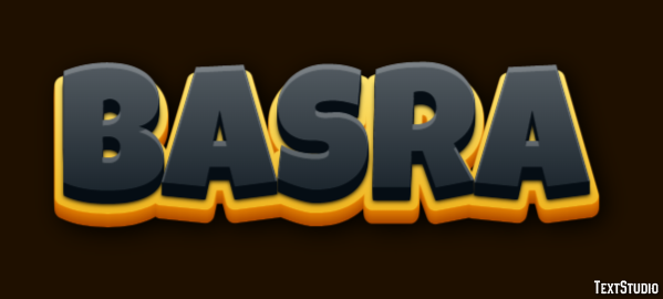 Basra Efeito de texto