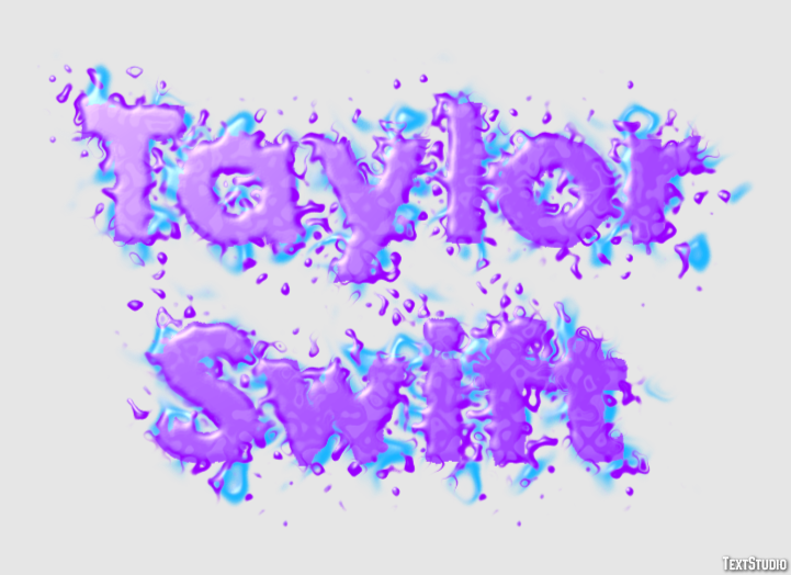Taylor Swift Text Effect