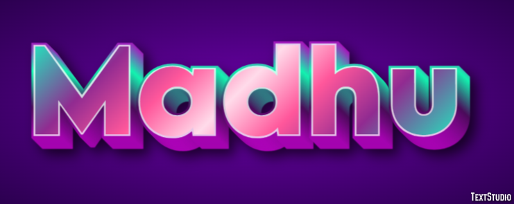 Madhu Text Effect