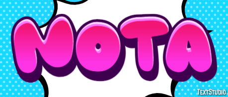 Nota Efeito do texto