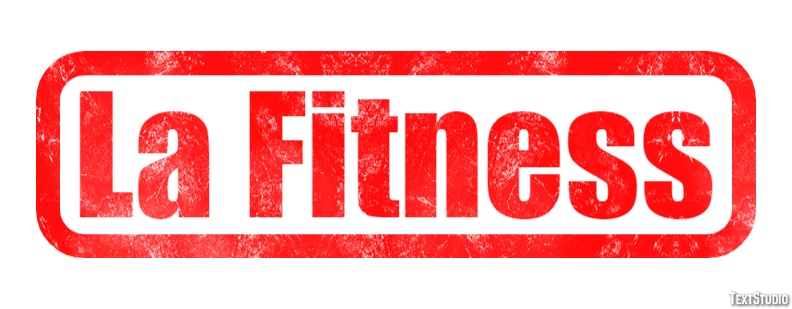 La Fitness Efekt tekstowy