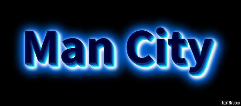 Man City Efekt tekstowy