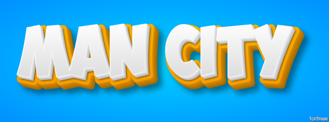 Man City Efekt tekstowy
