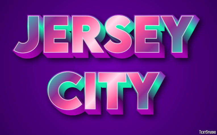 Jersey City Efekt tekstowy