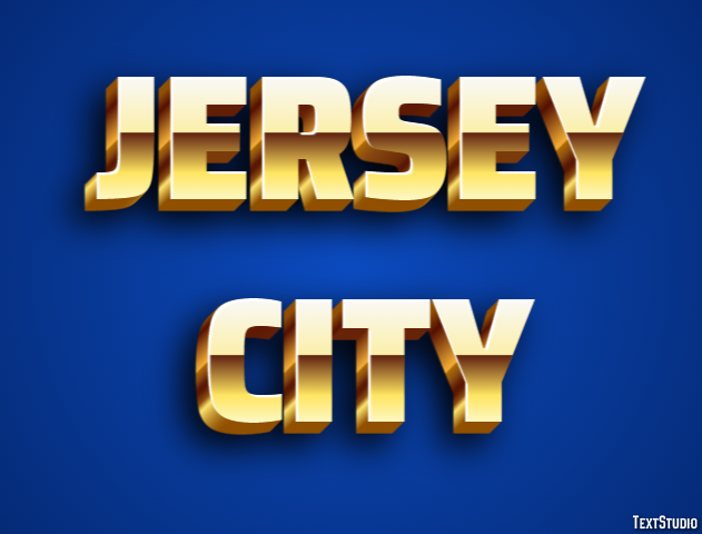 Jersey City Effet de Texte