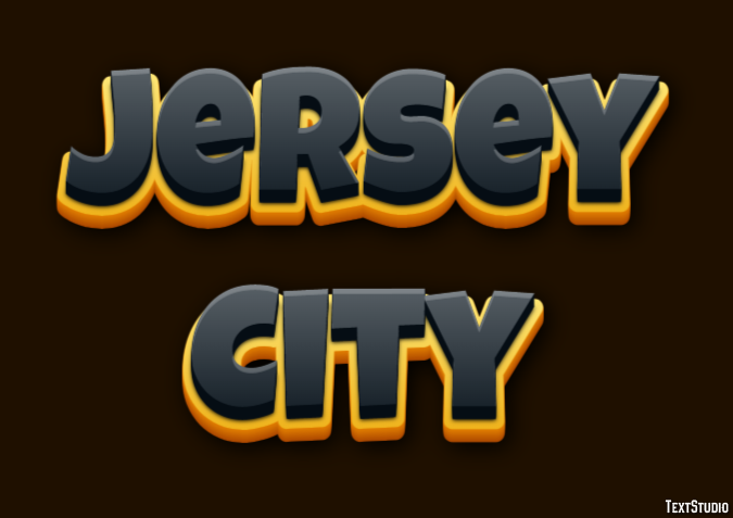 Jersey City Effet de Texte