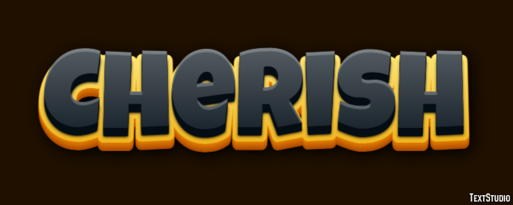 Cherish Text Effect