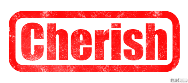 Cherish Text Effect