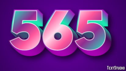 565 Tekst Effect