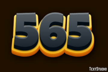 565 Efecto de Texto