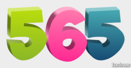 565 Tekst Effect