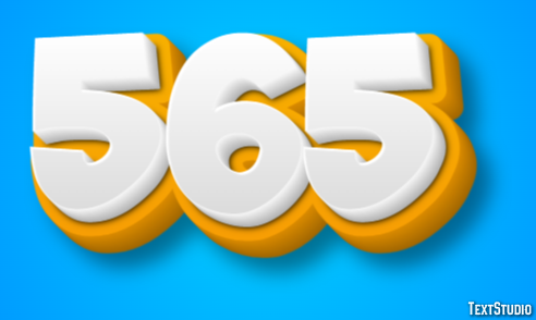 565 Tekst Effect