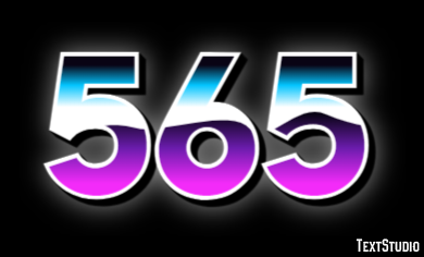 565 Efecto de Texto