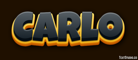 Carlo Texteffekt