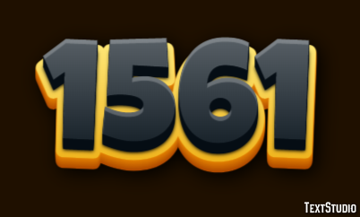 1561 Text Effect