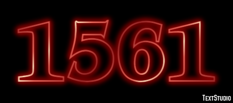 1561 Text Effect