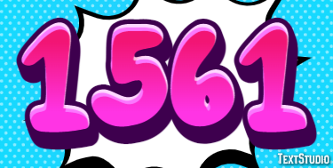 1561 Text Effect