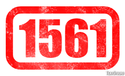 1561 Text Effect
