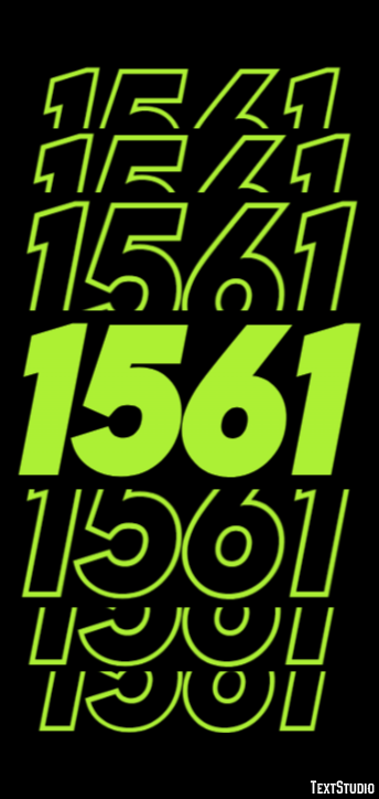 1561 Text Effect