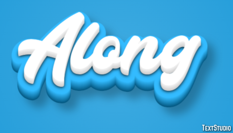 Along Text Effect