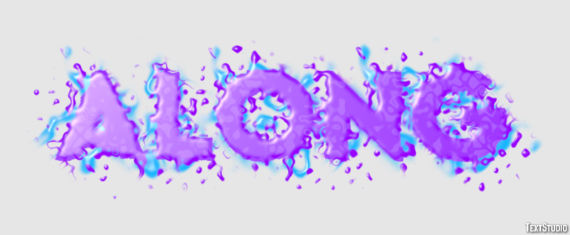 Along Text Effect