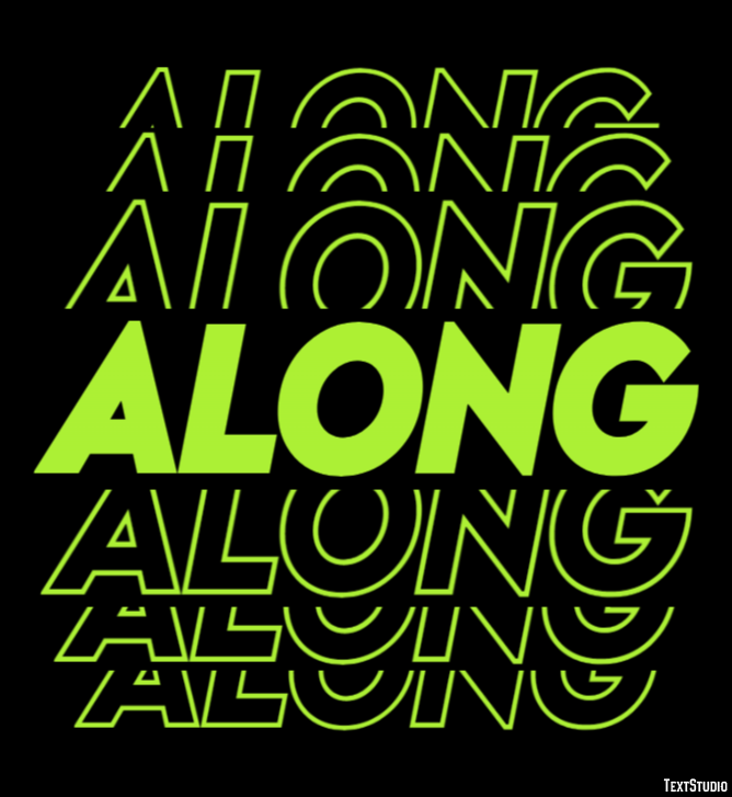 Along Text Effect