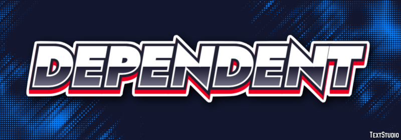 Dependent Text Effect