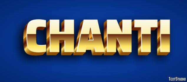 Chanti Text effect