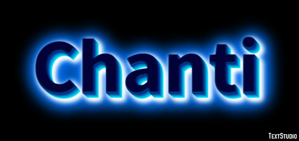 Chanti Efeito de texto