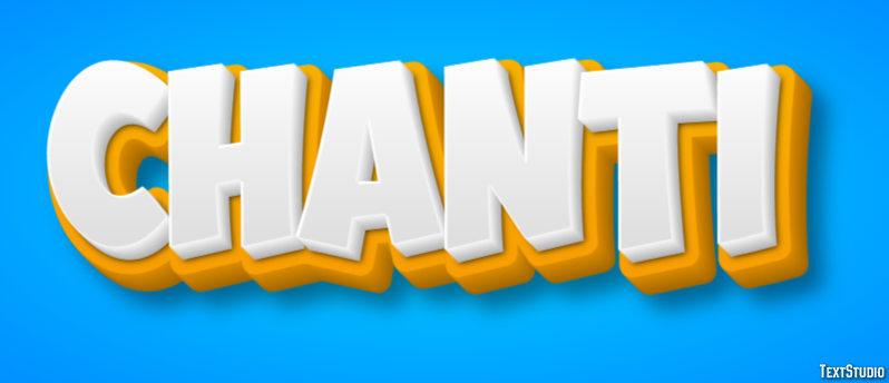 Chanti Text effect